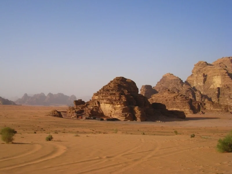 ワディラムの砂漠